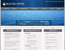 Tablet Screenshot of blueseacapital.com